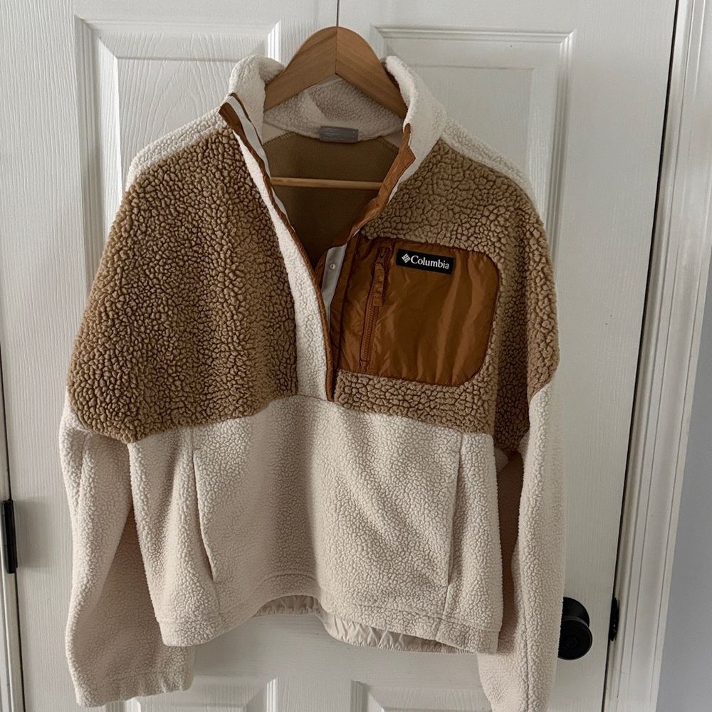 Columbia Two-Tone Fleece Pullover